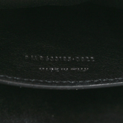 Saint Laurent Crinkled Calfskin Matelasse Monogram Baby Niki Chain Satchel Black 7 of 10