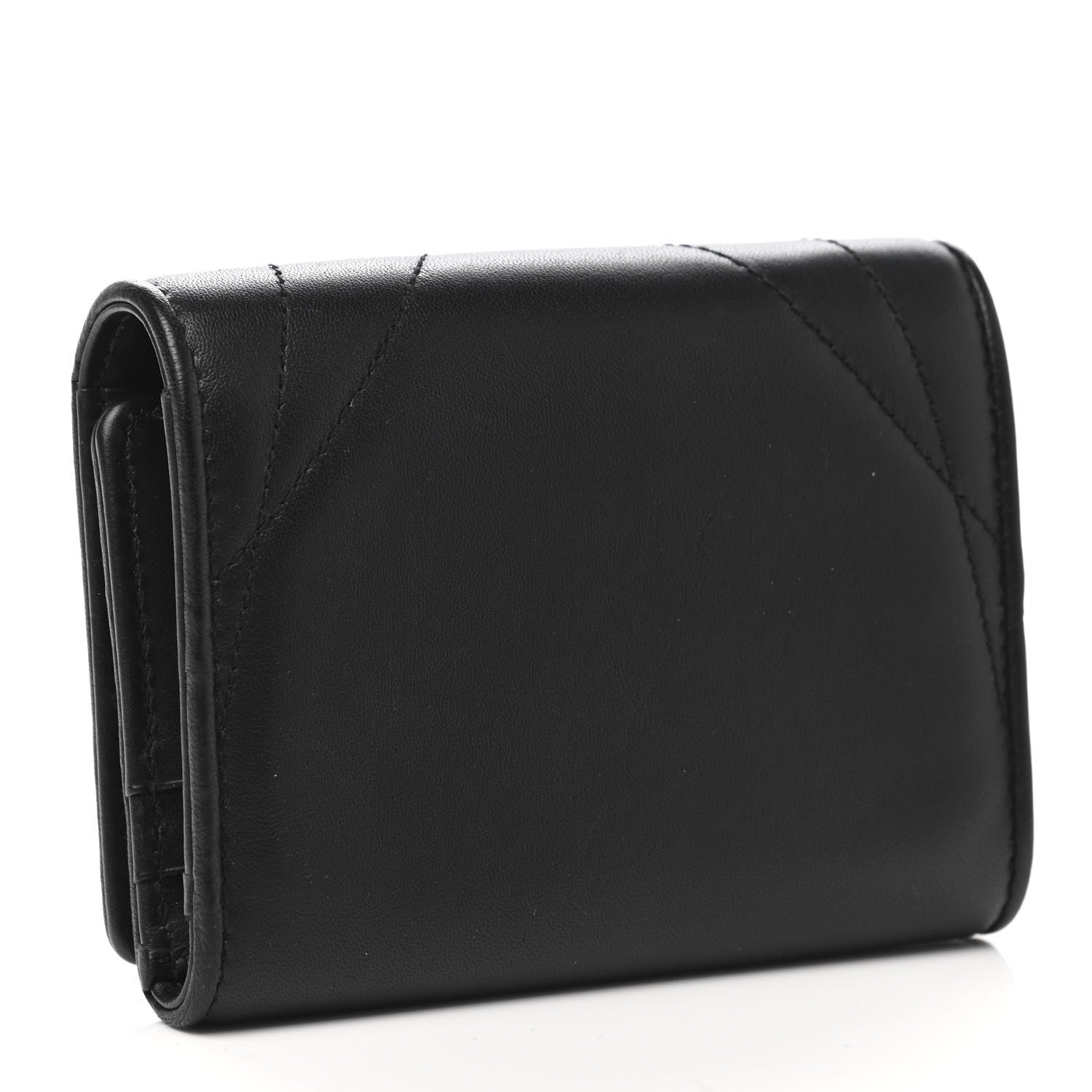 Dolce & Gabbana Nappa Quilted Small Devotion Continental Wallet Black 3 of 8