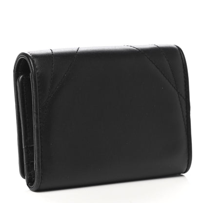 Dolce & Gabbana Nappa Quilted Small Devotion Continental Wallet Black 3 of 8