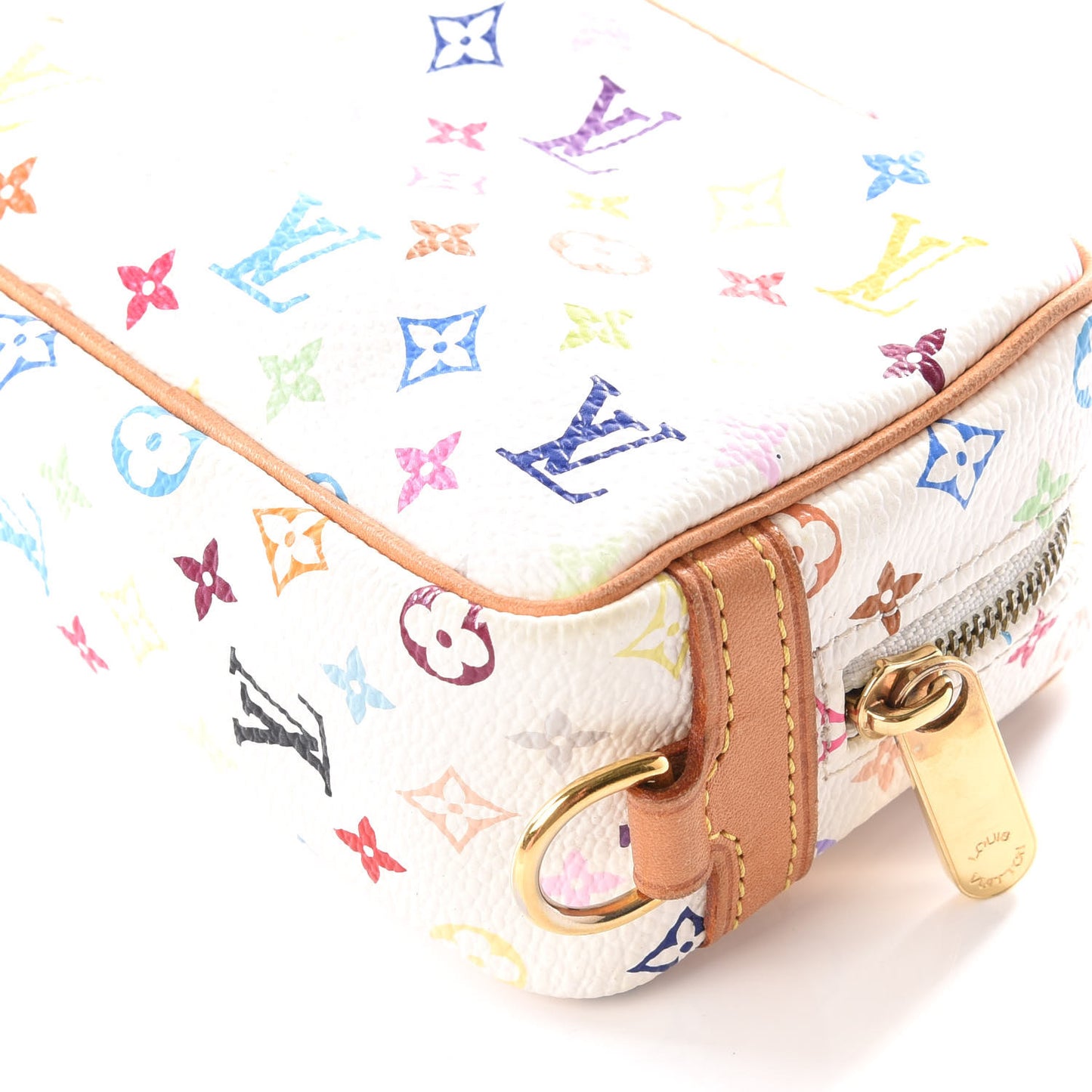Monogram Multicolor Trousse Wapity White