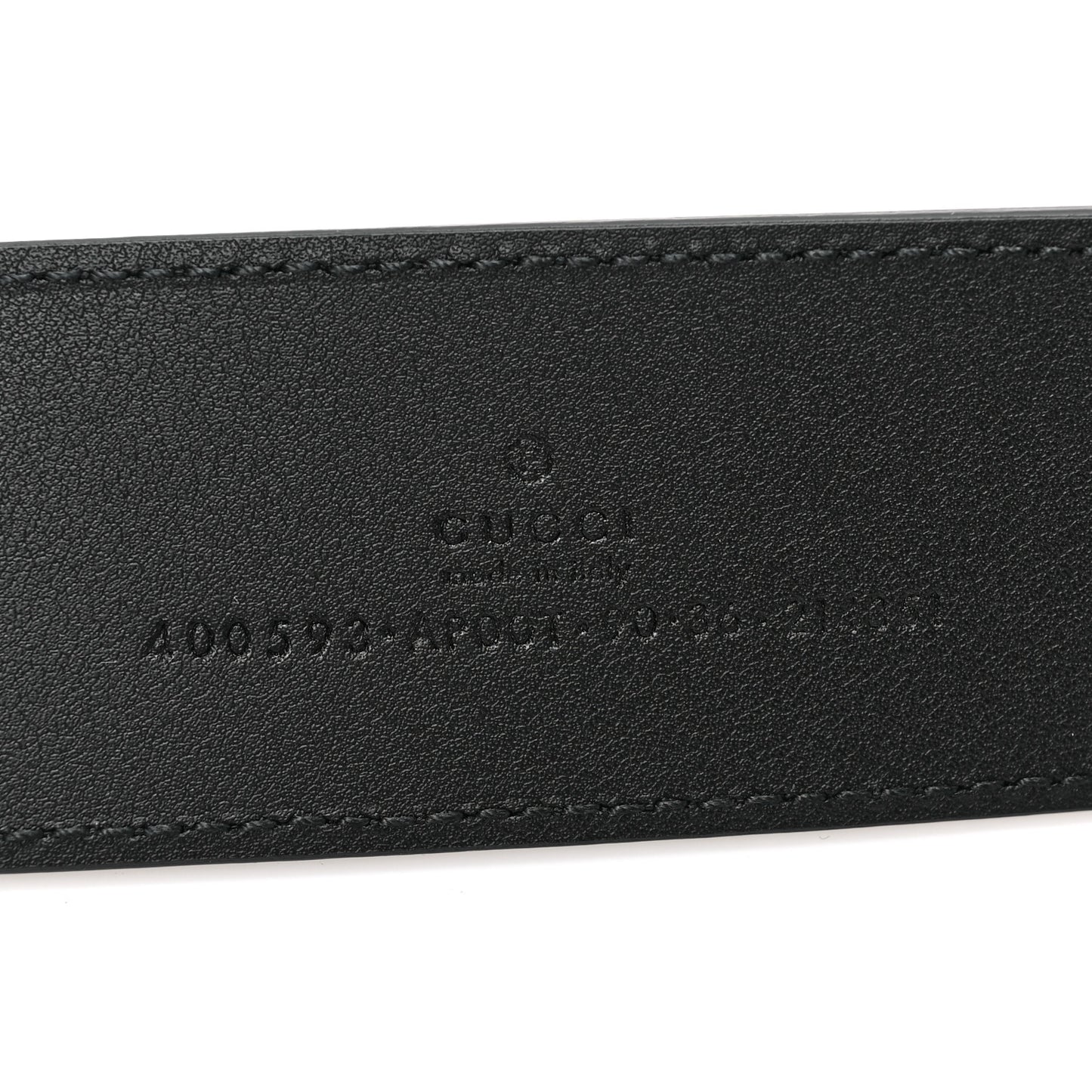 Calfskin Double G 40mm Belt 90 36 Black