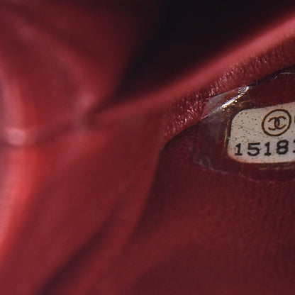 Chanel Caviar Quilted Extra Mini Flap Burgundy 8 of 8