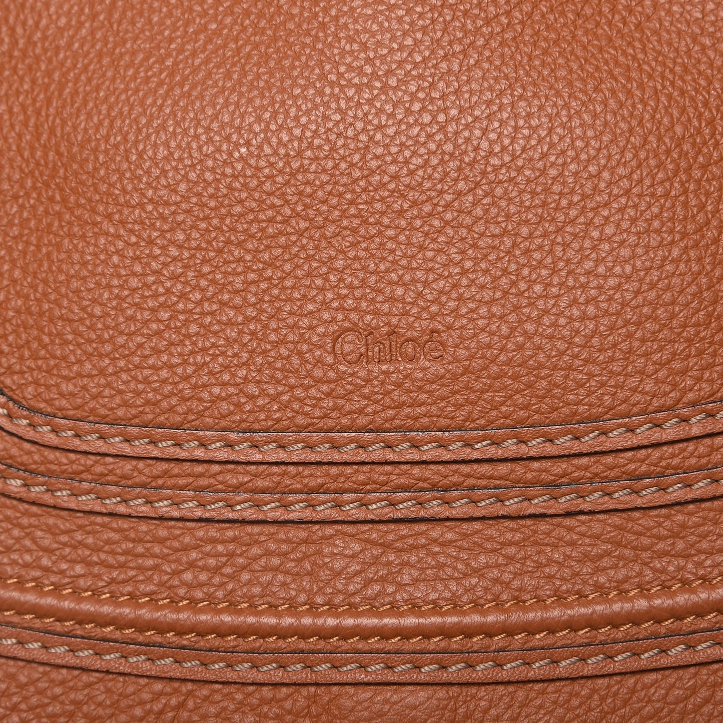 Calfskin Medium Marcie Satchel Tan