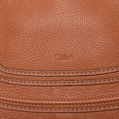 Chloe Calfskin Medium Marcie Satchel Tan 10 of 11
