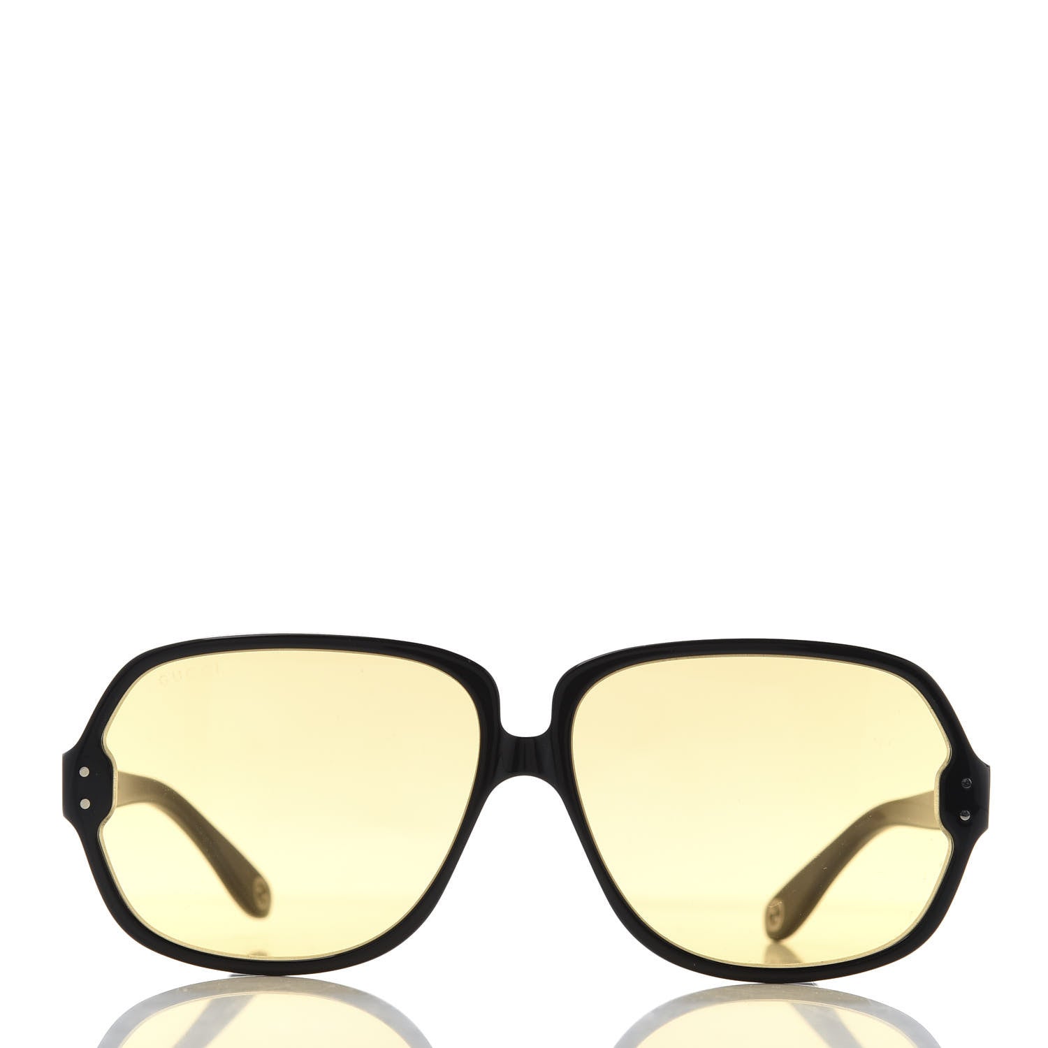 Gucci Acetate Sunglasses GG0778S Black Yellow 2 of 9