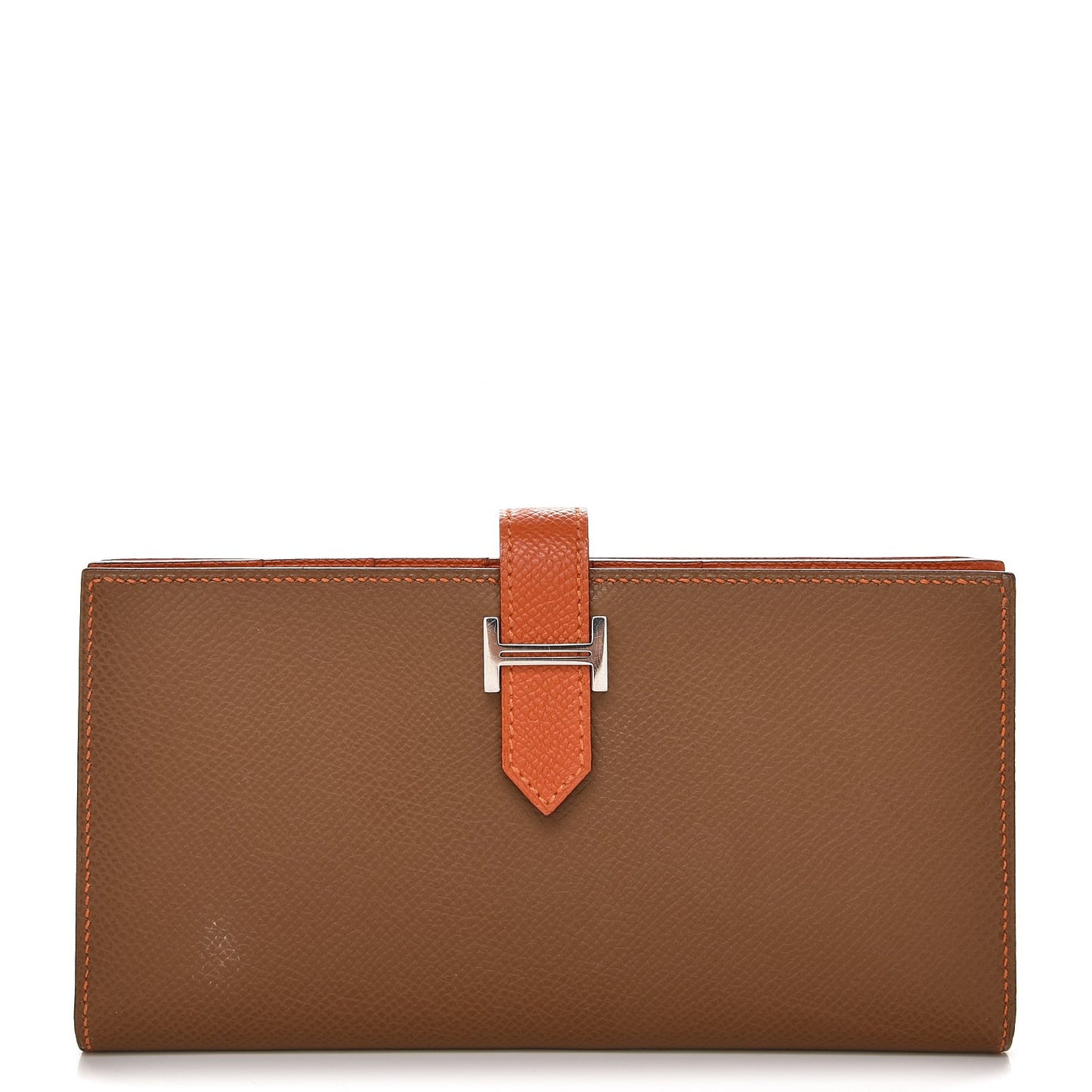 Epsom Bi Color Bearn Wallet Gold Orange