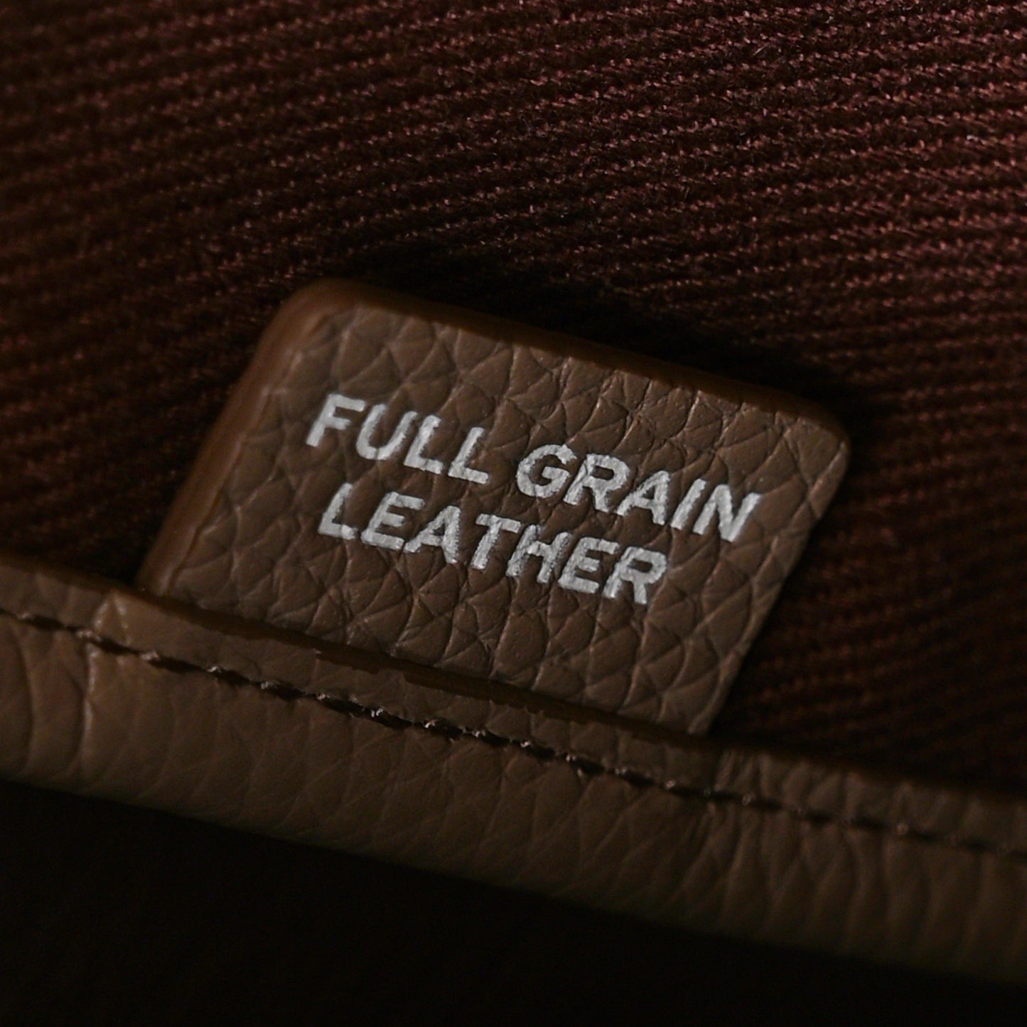 Grained Calfskin Medium The Tote Bag Cement