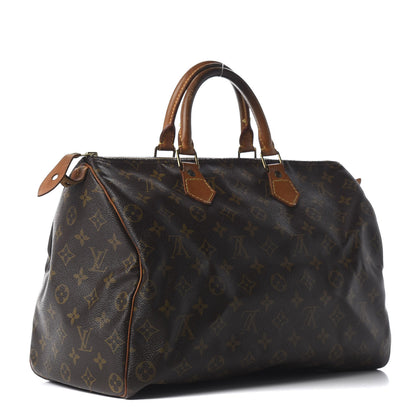 Louis Vuitton Monogram Speedy 35 2 of 9