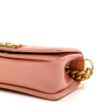 Chanel Caviar Quilted Small Boy Flap Pink 10 of 13