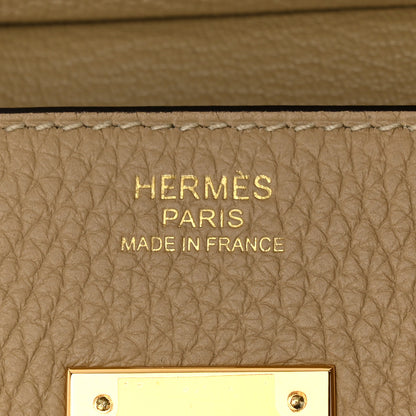 Hermes Taurillon Clemence Birkin 30 Trench 6 of 11