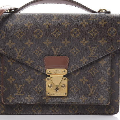 Louis Vuitton Monogram Monceau 28 8 of 27