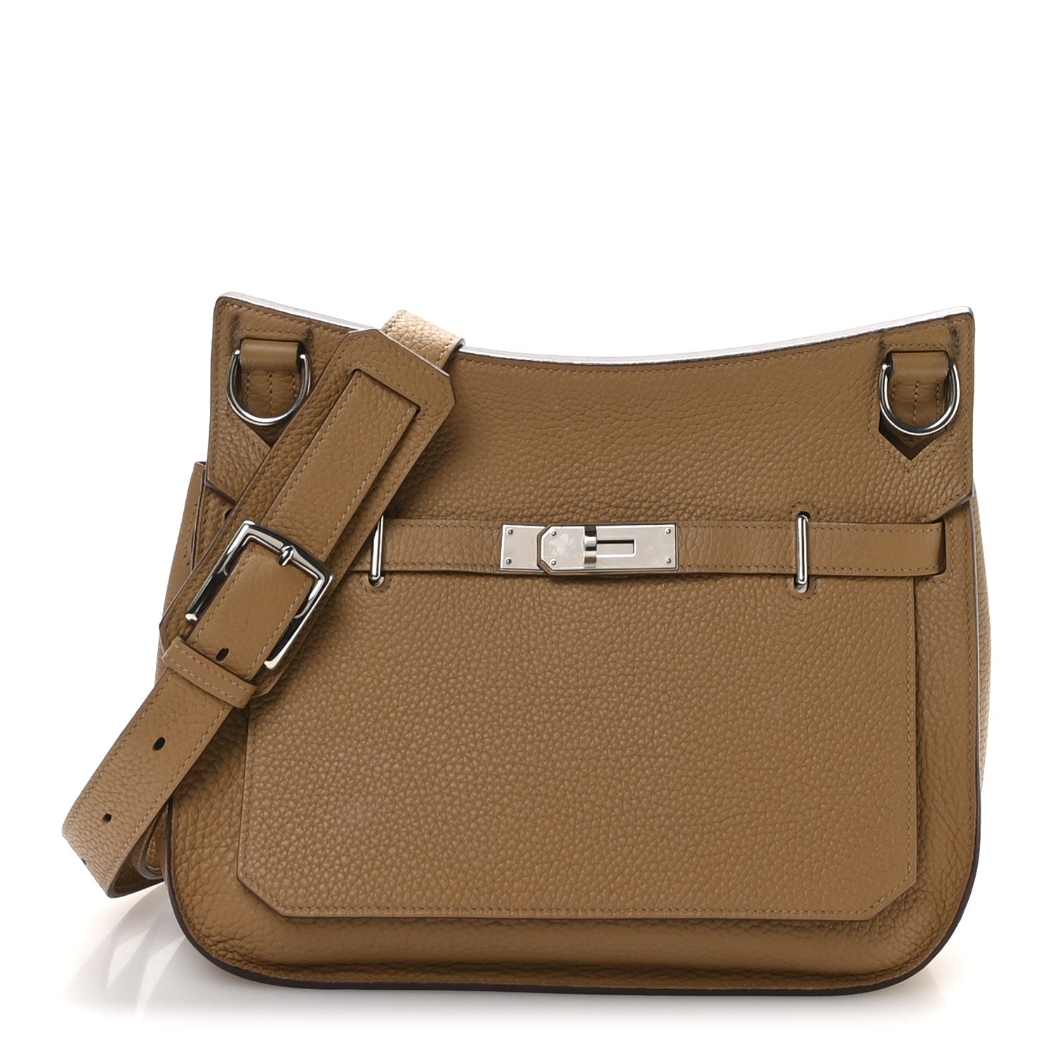 Hermes Taurillon Clemence Jypsiere 28 Biscuit 1 of 12
