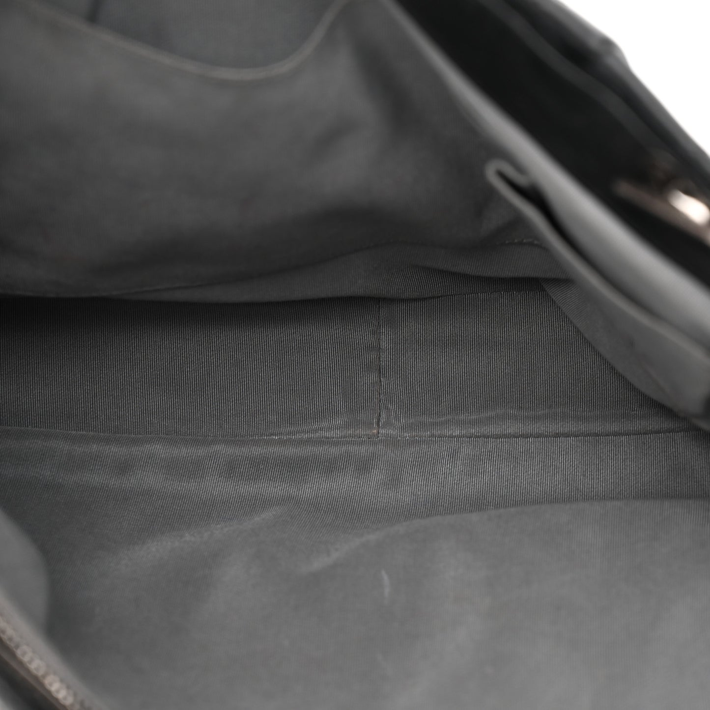 Calfskin Quilted Large Coco Pleats Tote Black