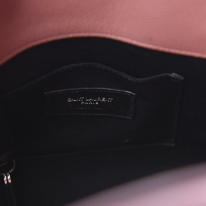 Saint Laurent Grained Calfskin Baby Sac De Jour Dark Rose 6 of 20