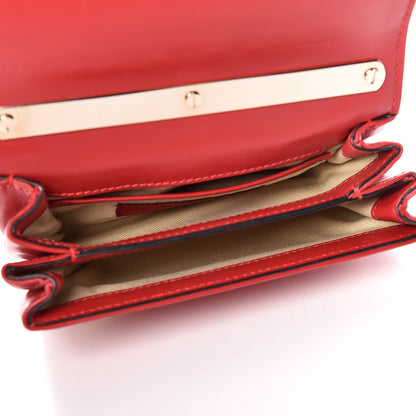 Valentino Garavani Nappa Bow Flap Shoulder Bag Red 5 of 9