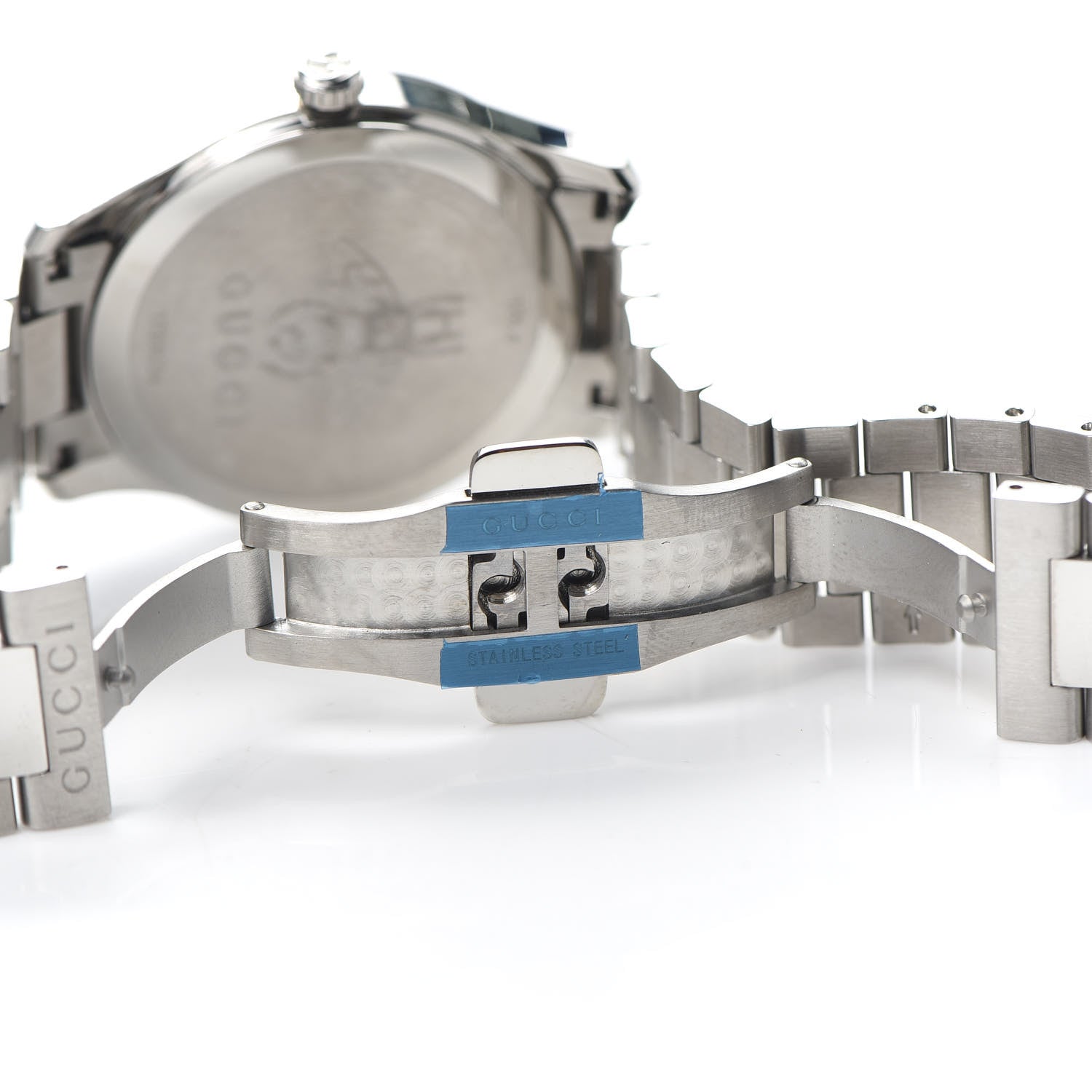 Gucci Stainless Steel 38mm G-Timeless Snake Quartz Watch 5 of 5