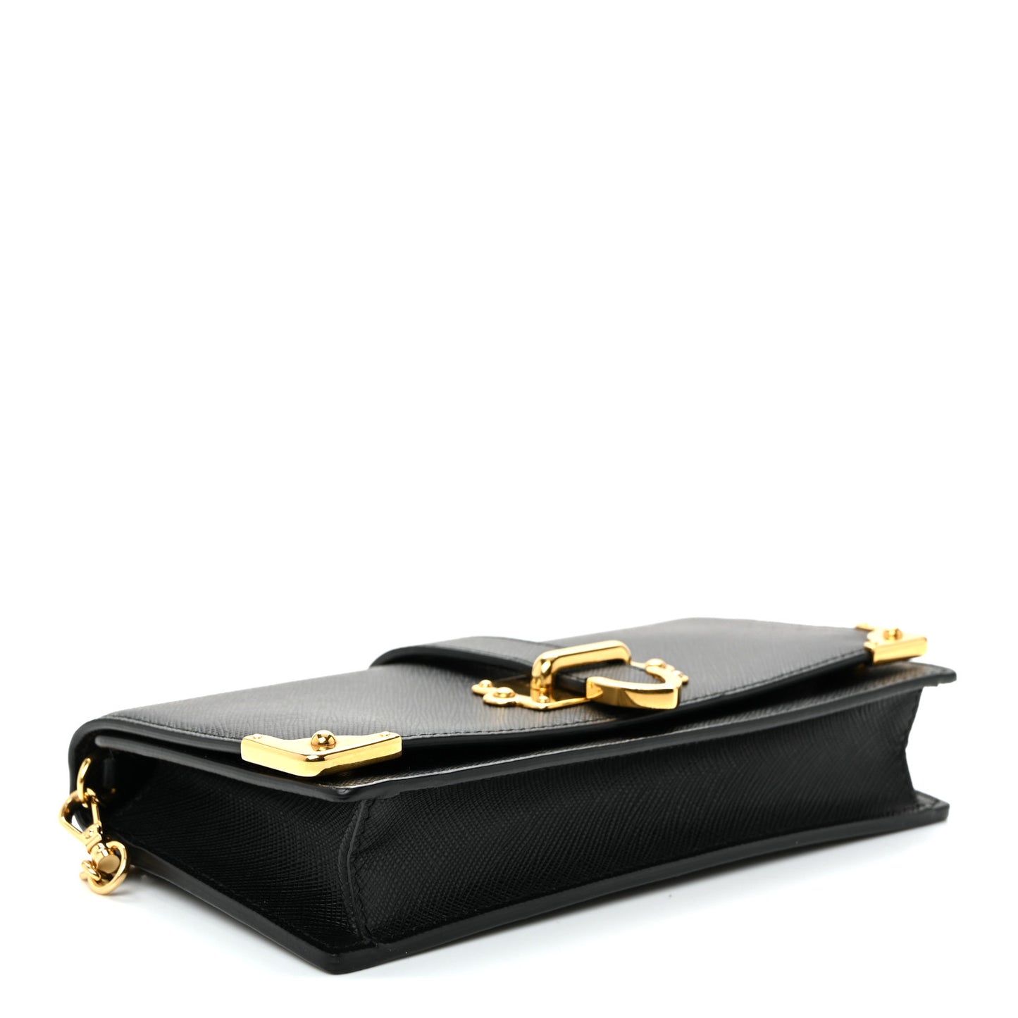 Saffiano Cahier Mini Bag Black
