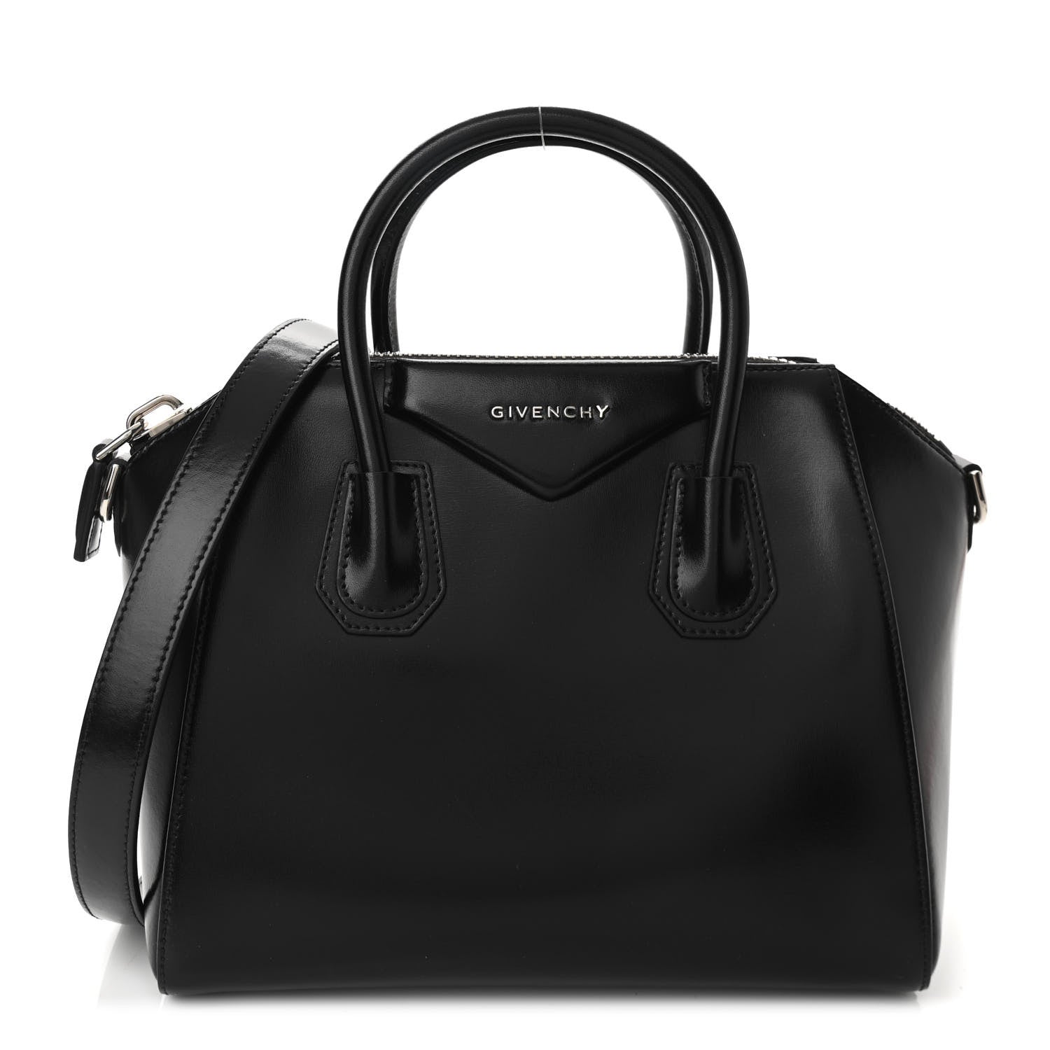Givenchy Shiny Lord Calfskin Small Antigona Black 1 of 10