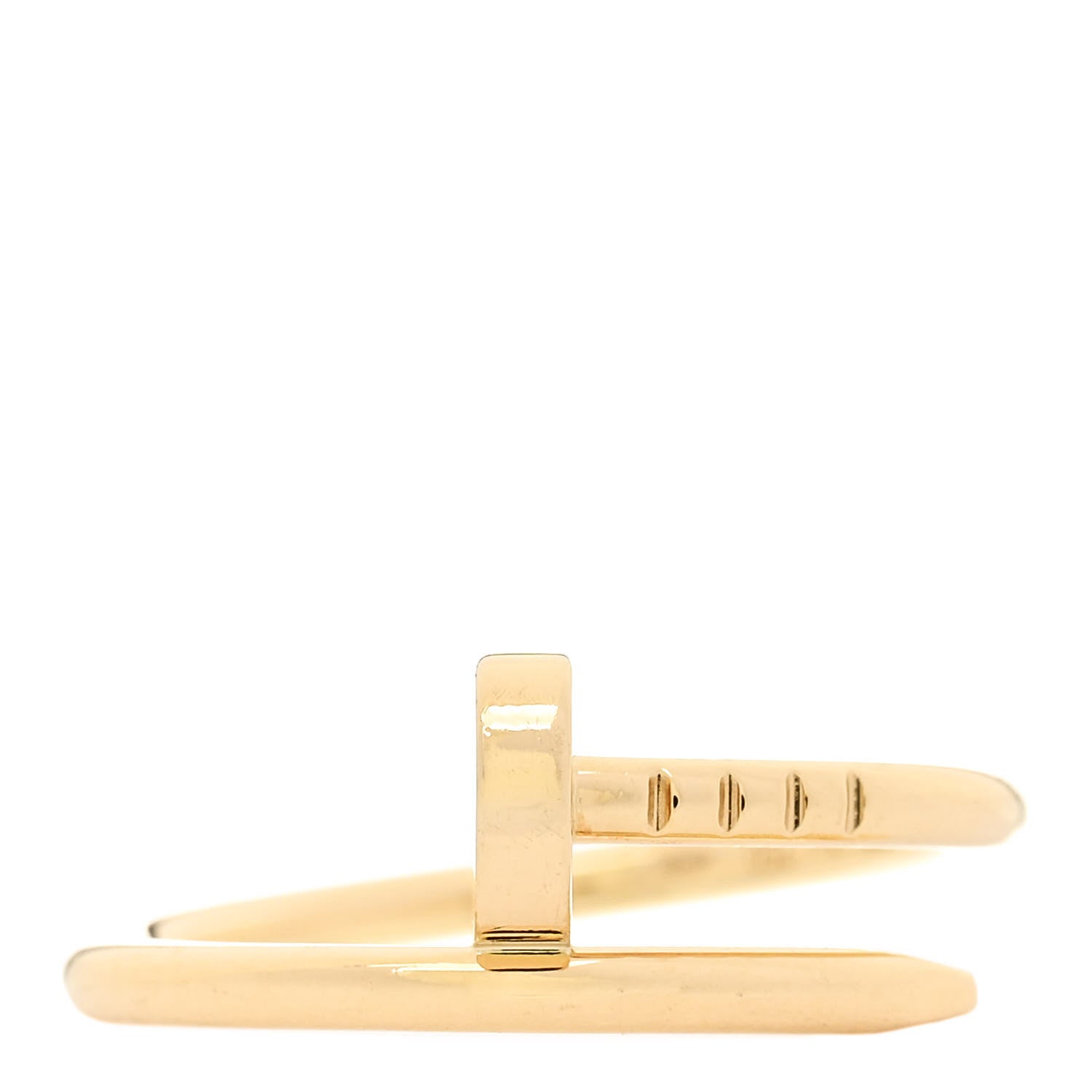 Cartier 18K Yellow Gold Small Juste Un Clou Ring 50 5.25 1 of 5