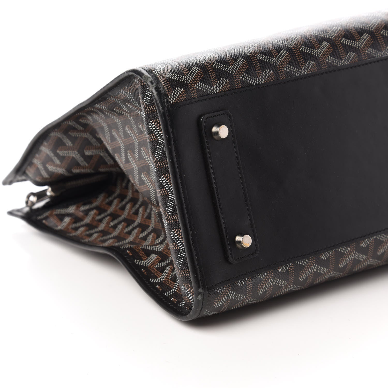 Goyard Goyardine Marquises Tote Black 6 of 10