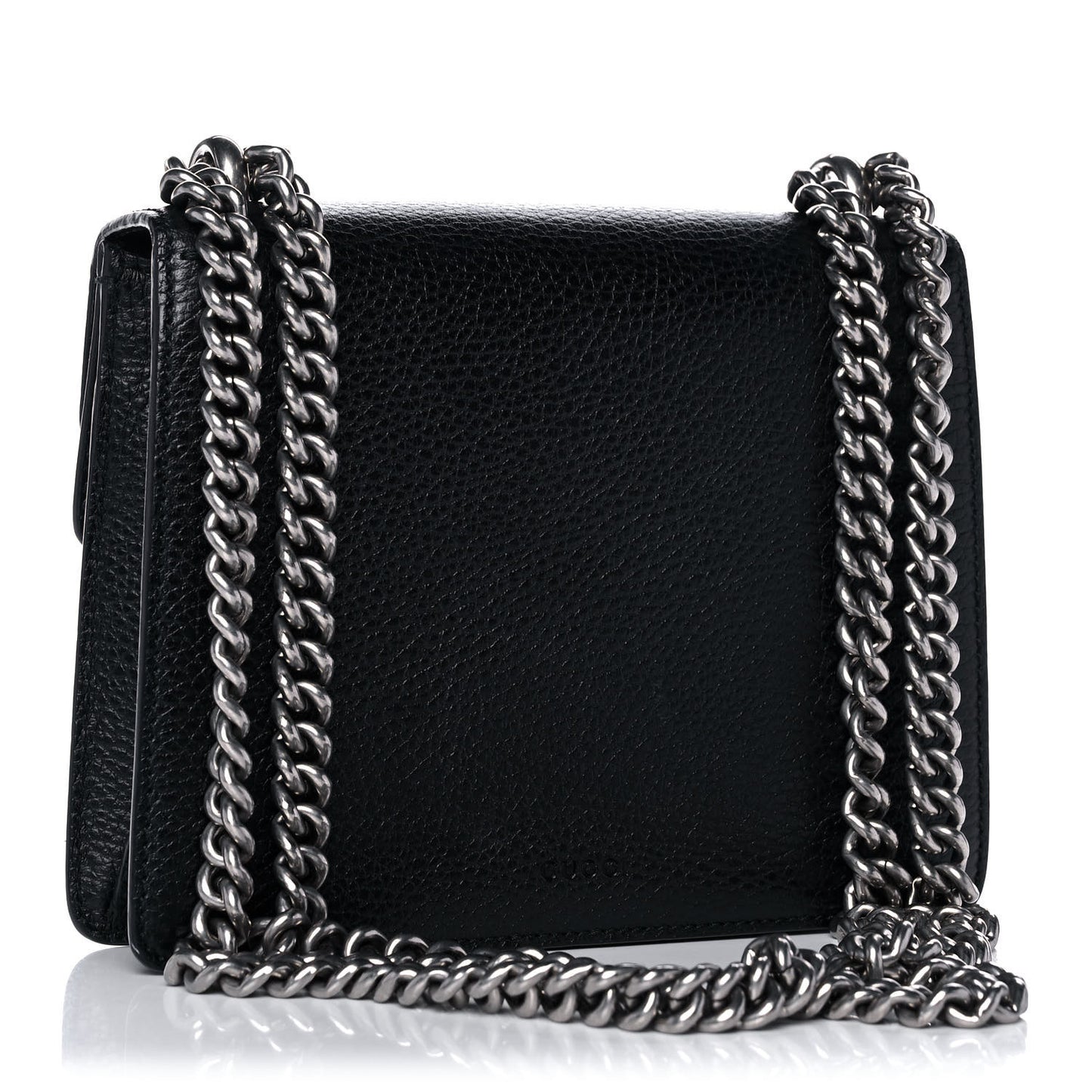 Calfskin Mini Dionysus Shoulder Bag Black