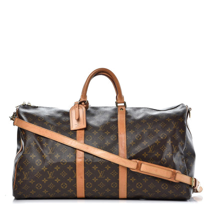 Louis Vuitton Monogram Keepall Bandouliere 55 1 of 11