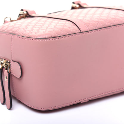 Gucci Soft Microguccissima Medium Crossbody Bag Soft Pink 6 of 17