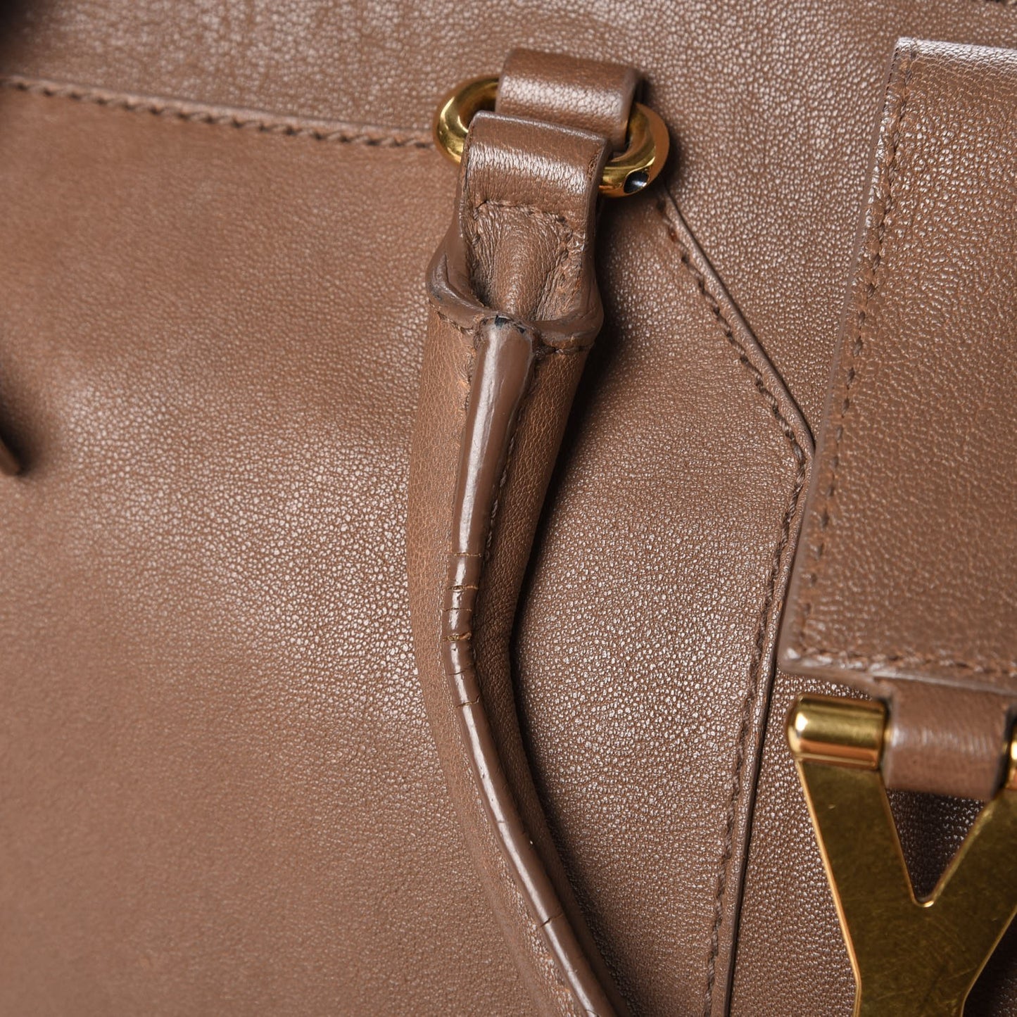 Sheepskin Small Cabas ChYc Brown