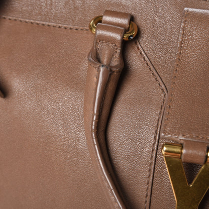 Saint Laurent Sheepskin Small Cabas ChYc Brown 12 of 17