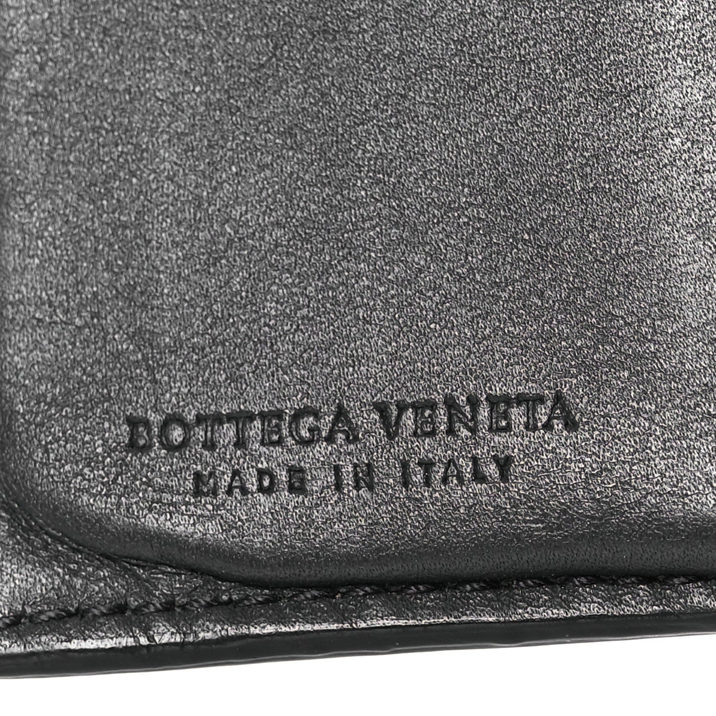 Nappa Intrecciato Bi-Fold Wallet Grey