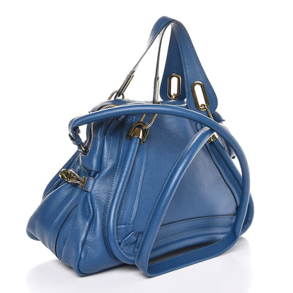 Balenciaga CHLOE Calfskin Medium Paraty Factory Bleu 3 of 11