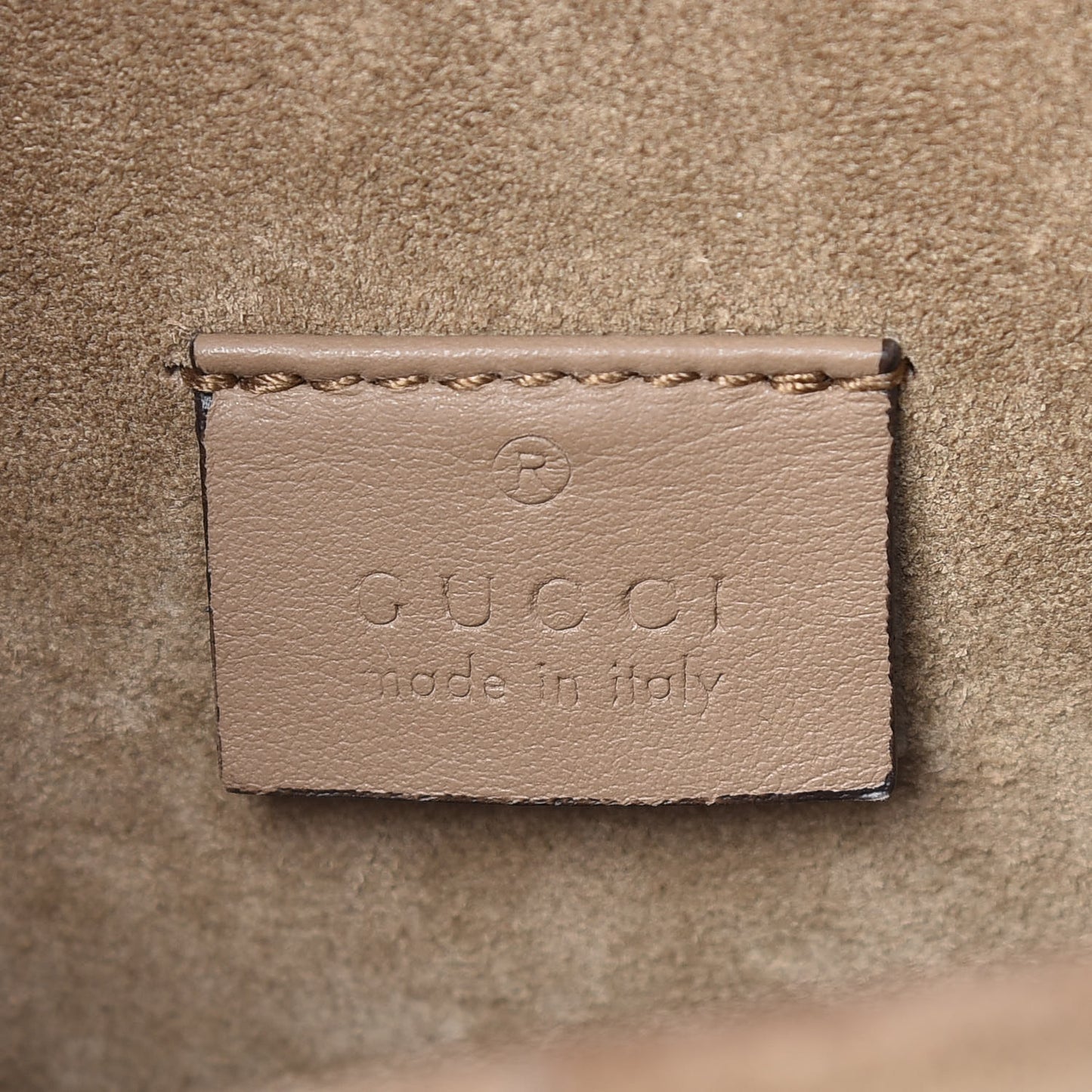 GG Supreme Monogram Mini Dionysus Shoulder Bag Taupe