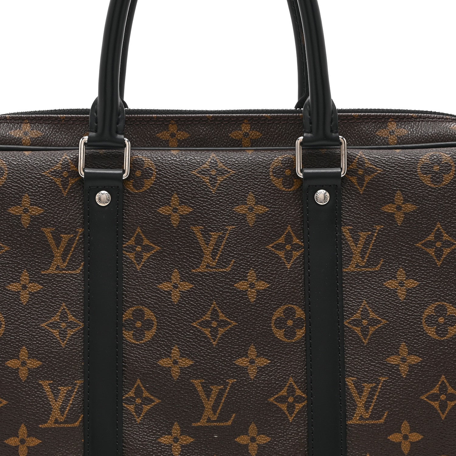 Louis Vuitton Monogram Macassar Porte-Documents Voyage PM 8 of 10