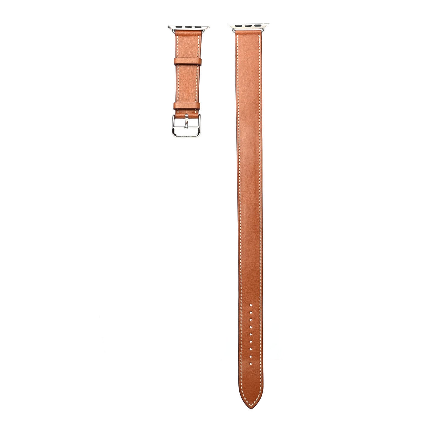 Barenia 38mm Apple Watch Double Tour Band Fauve