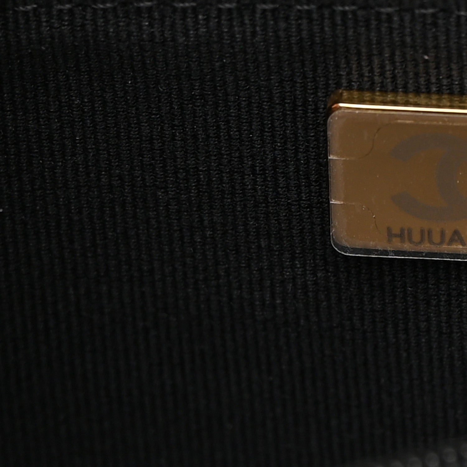 Chanel Lambskin Quilted Twisted CC Wallet On Chain WOC Black 8 of 14