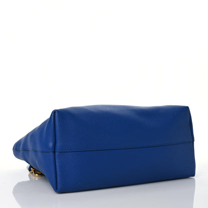 Prada Vitello Phenix Tote Royal 4 of 9