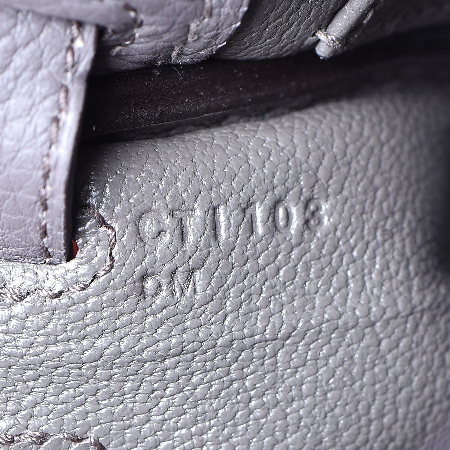 Hermes Togo Kelly Retourne 25 Etain 26 of 35