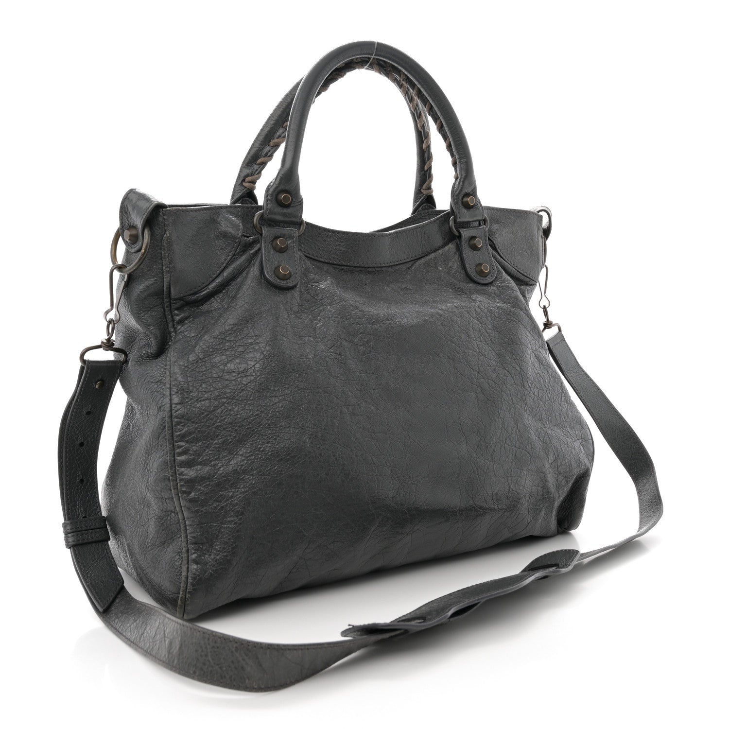 Balenciaga Agneau Classic Hardware Velo Gris Fossile 3 of 18