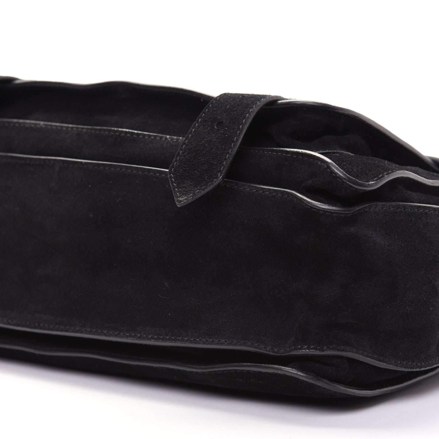 Suede Medium PS1 Satchel Black