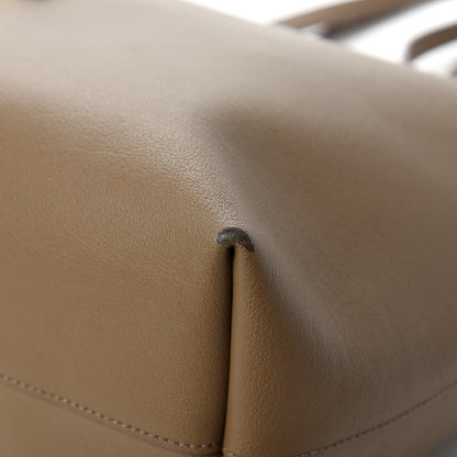 Saint Laurent Calfskin Large Shopping Tote Taupe 11 of 14