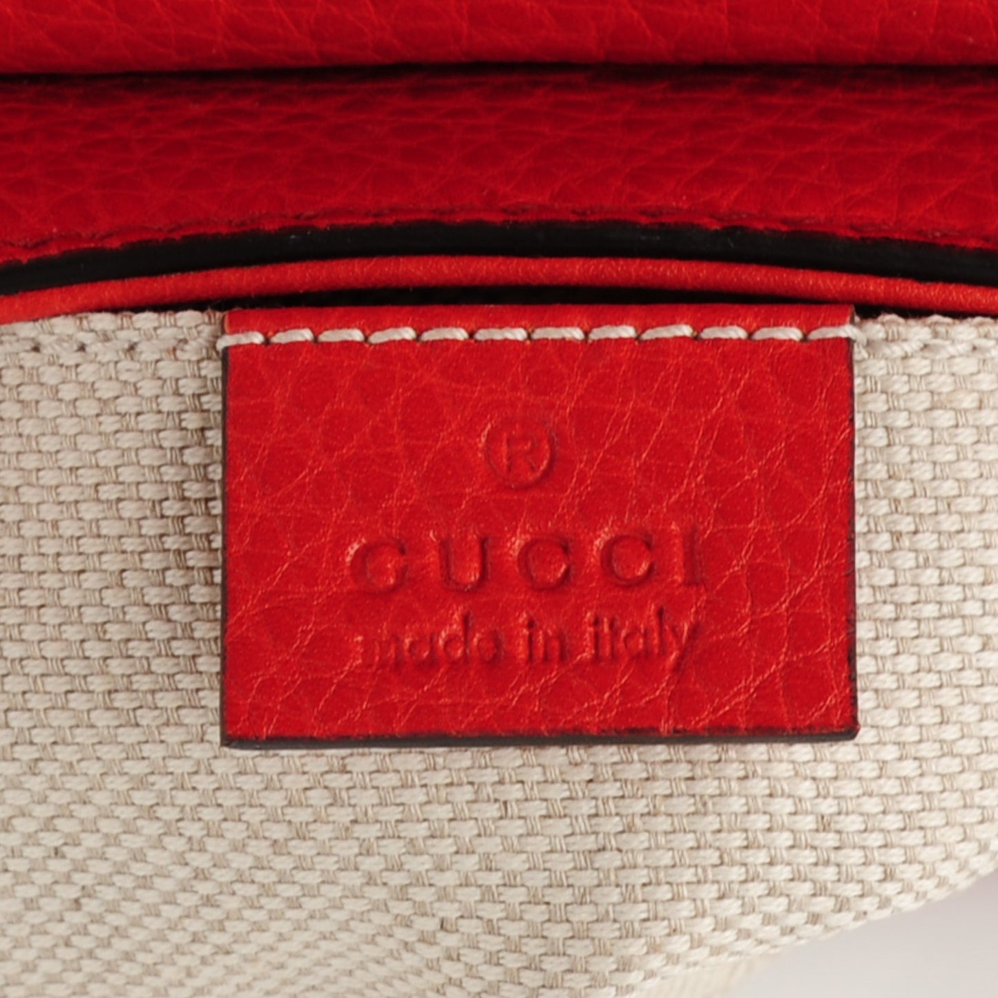 Pebbled Calfskin Small Soho Flap Crossbody Sun Orange