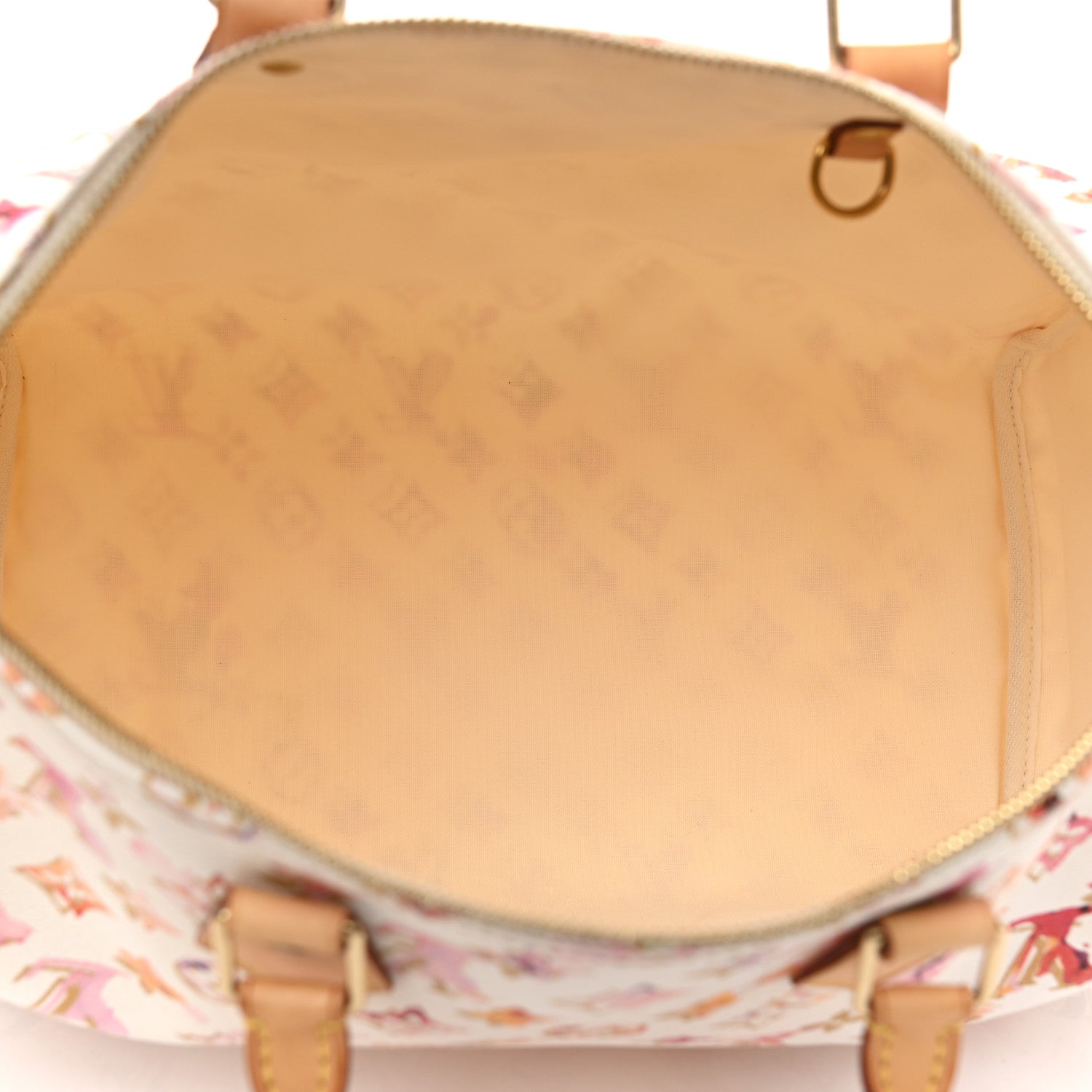 Louis Vuitton Watercolor Aquarelle Speedy 35 White 5 of 10