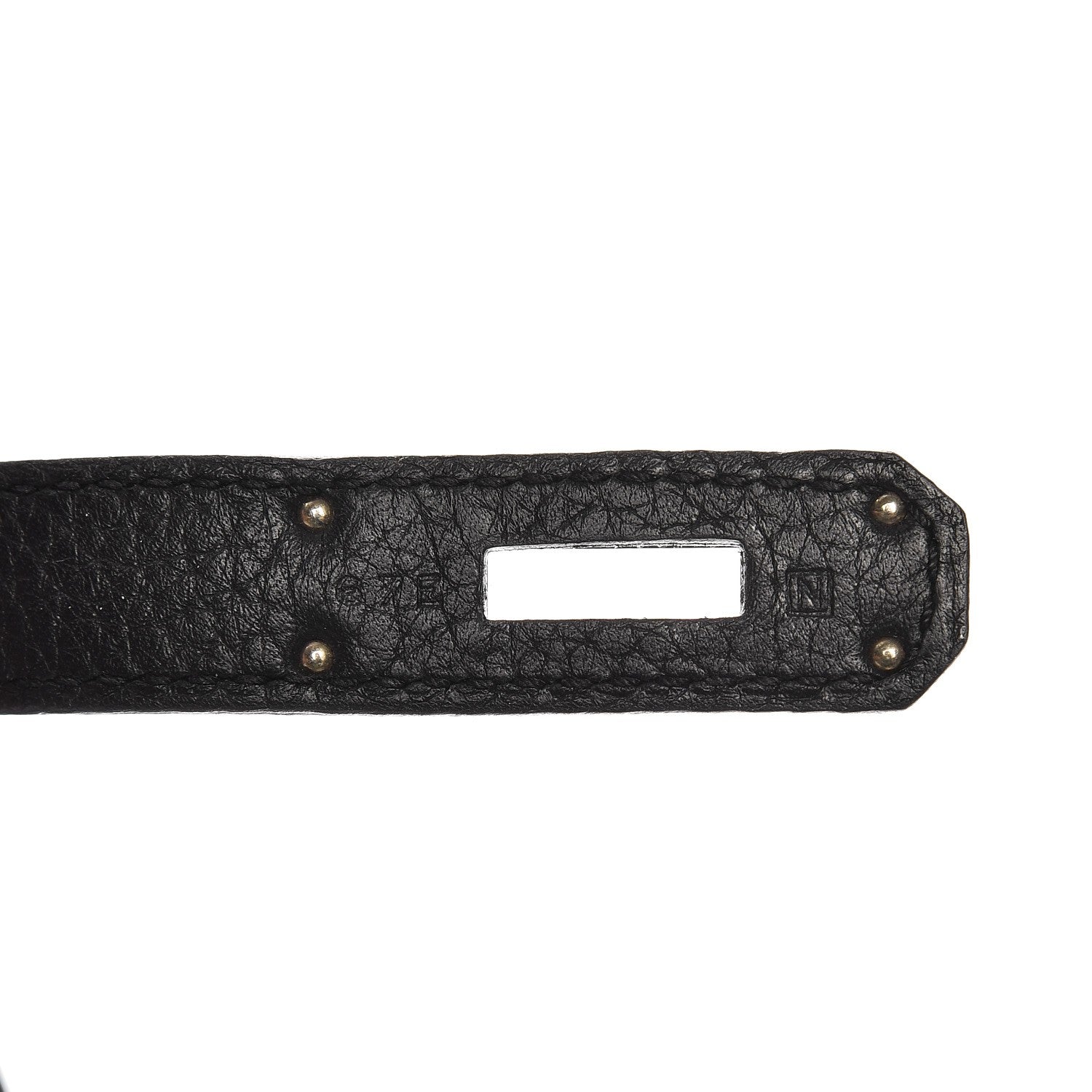 Hermes Taurillon Clemence Jypsiere 28 Black 7 of 14