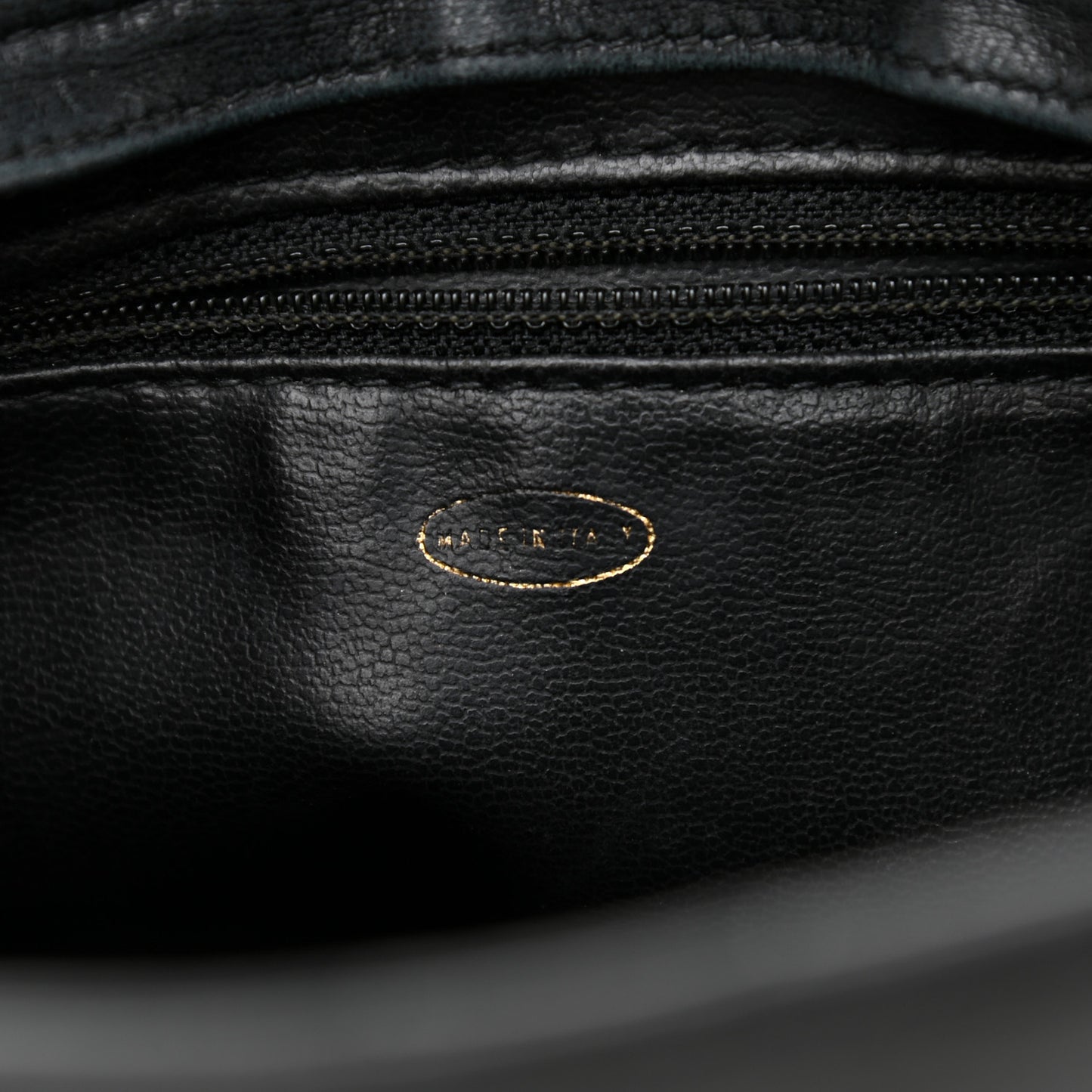 Lambskin Quilted Shoulder Bag Black