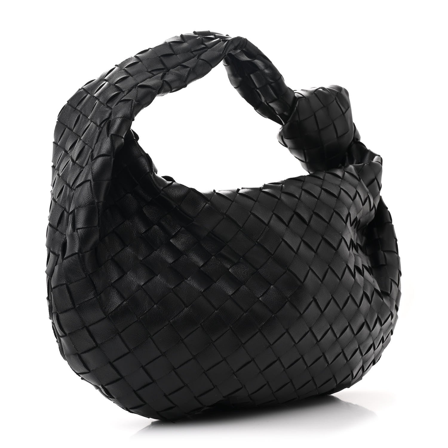 Bottega Veneta Nappa Intrecciato Teen Jodie Hobo Black 3 of 10