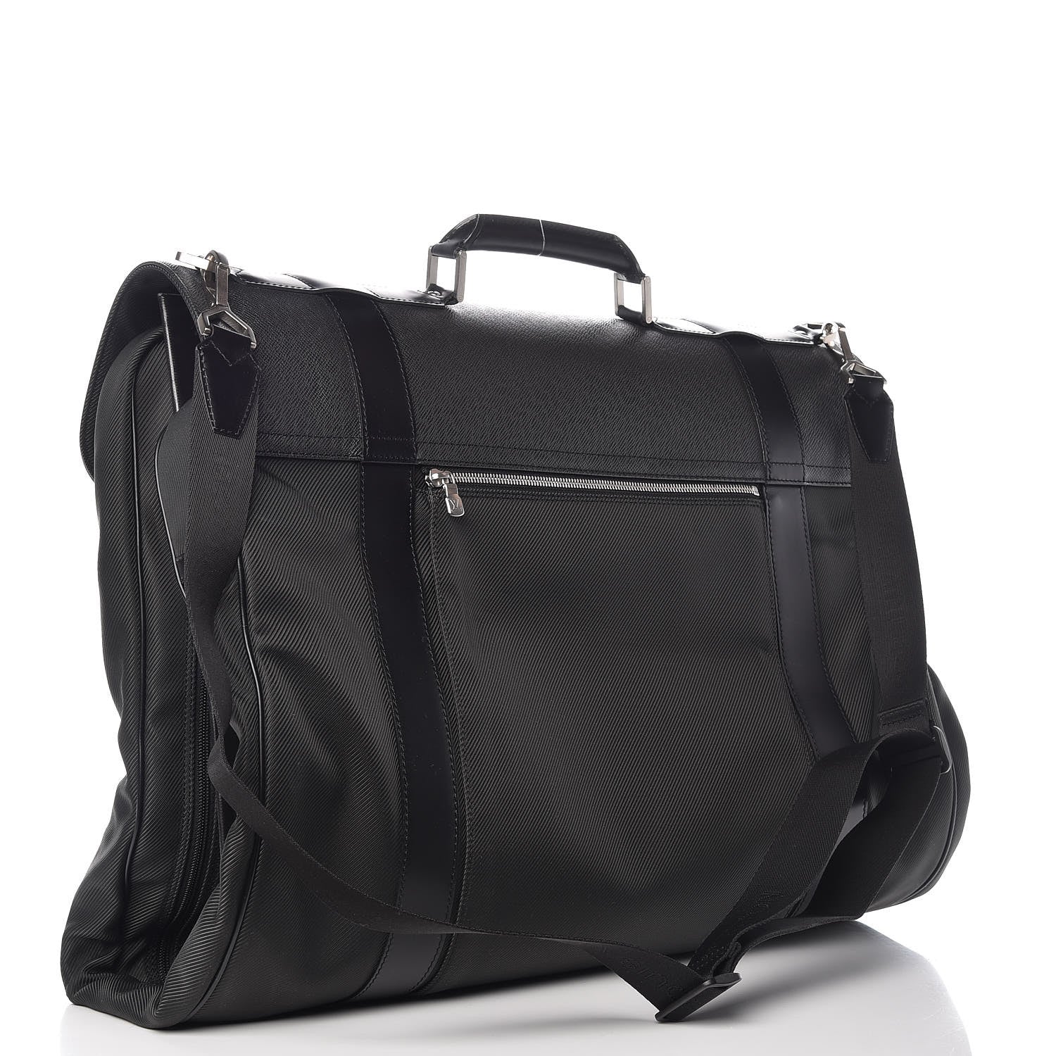 Louis Vuitton Taiga Nylon 2 Hanger Garment Carrier Ardoise 3 of 7