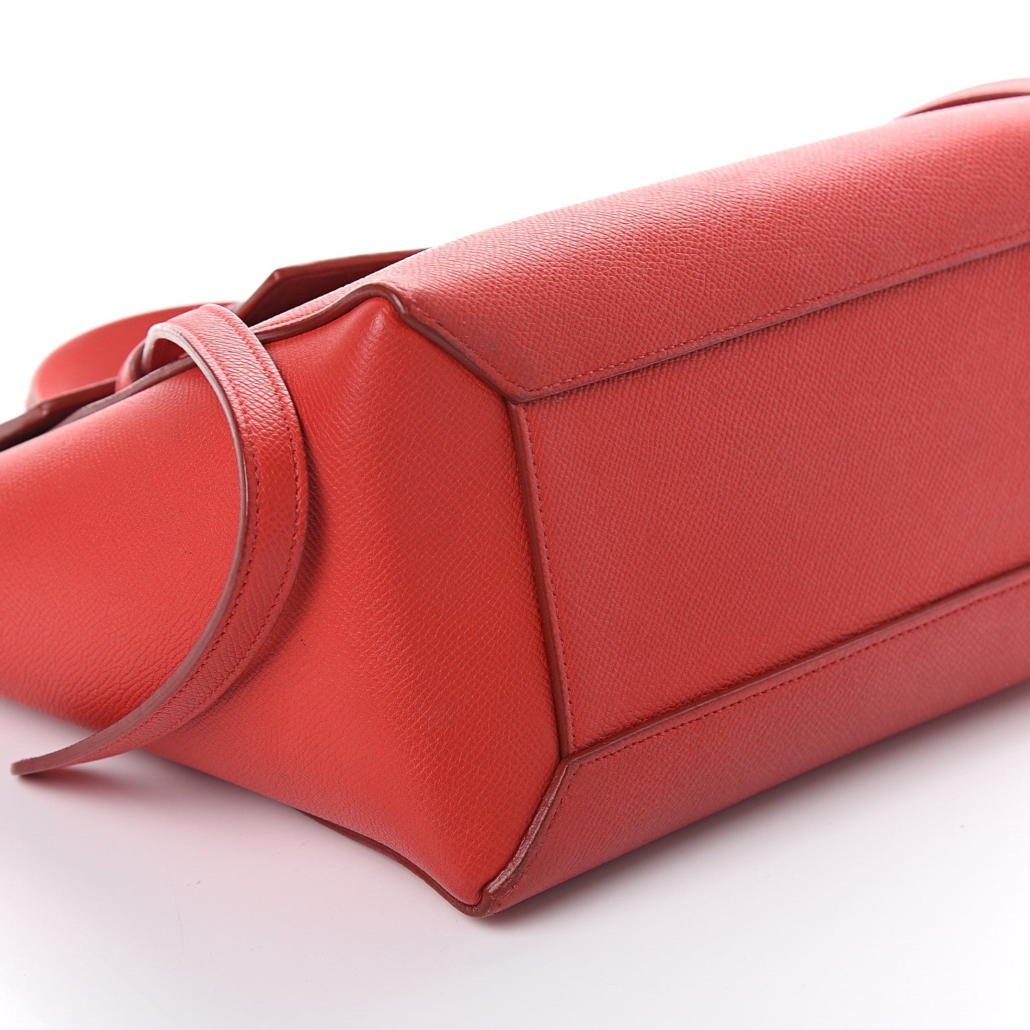 Celine Baby Grained Calfskin Micro Belt Bag Coquelicot 7 of 8