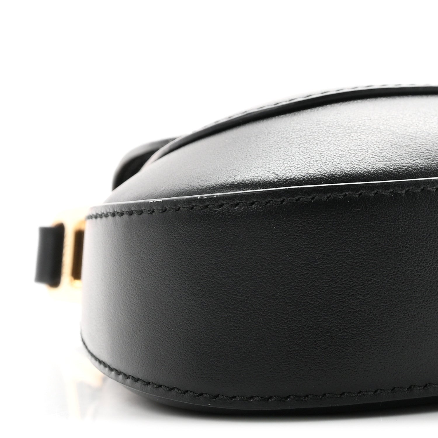 Prada City Calf Triangle Flap Shoulder Bag Black 8 of 9