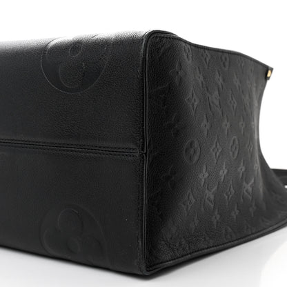 Louis Vuitton Empreinte Monogram Giant Onthego GM Black 9 of 10
