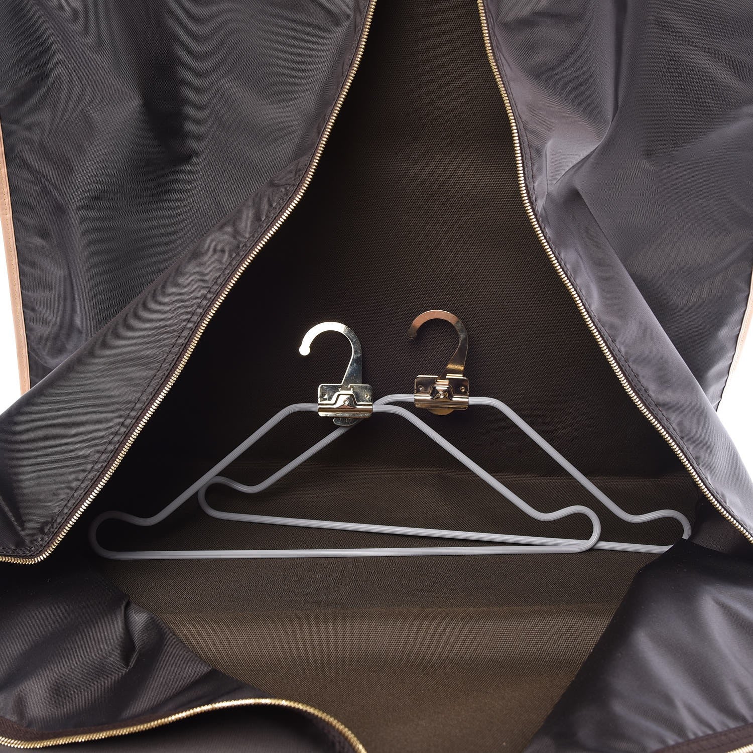 Louis Vuitton Monogram Garment Cover 2 Hangers 7 of 8